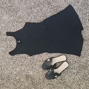 Shein elastic waist tank top/short romper